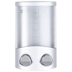 Better Living Products 76234-1 Duo 2-Chamber Dispenser, Satin Silver