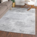 Unique Loom Sofia Collection Area Rug - Grand (10 x 14 1 Rectangle, Light Gray/ Ivory)