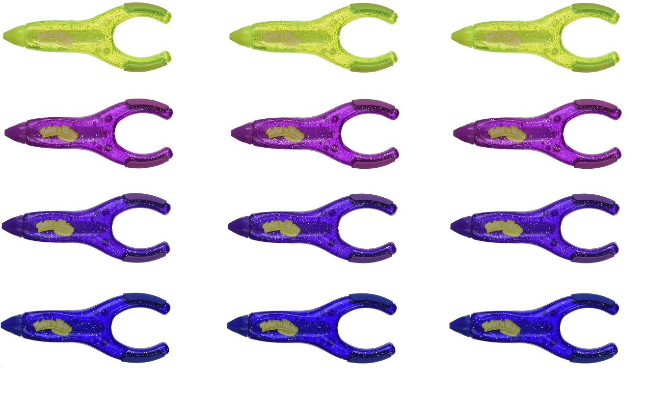 Baumgartens Twist'N Write Pencil, Assorted Color, Pack Of 4 (Pack Of 3)