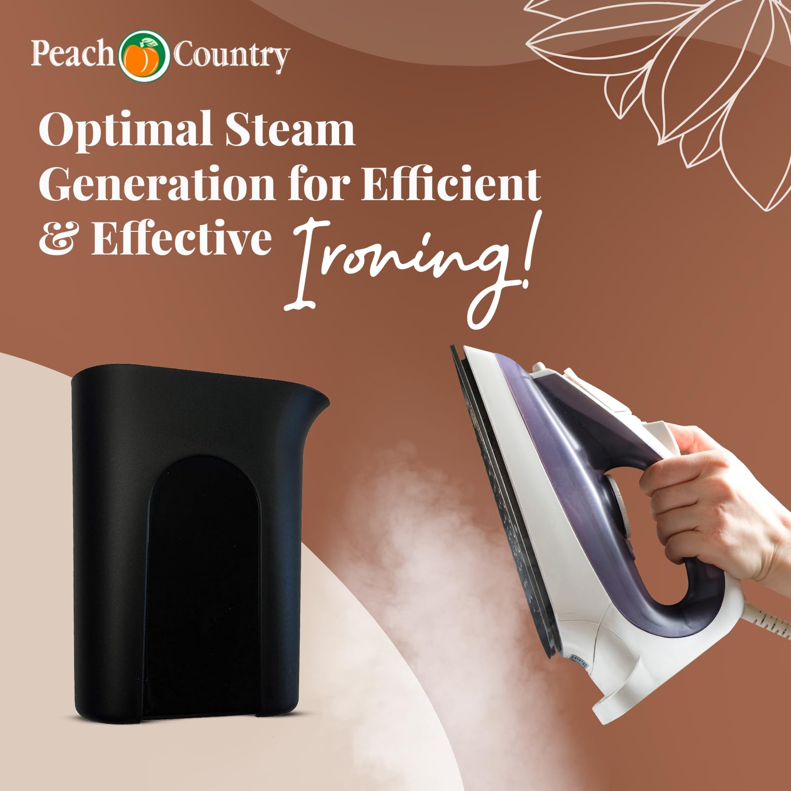 Peach Country 12 Oz Iron Water Fill Cup For (Rowenta Irons) (1)