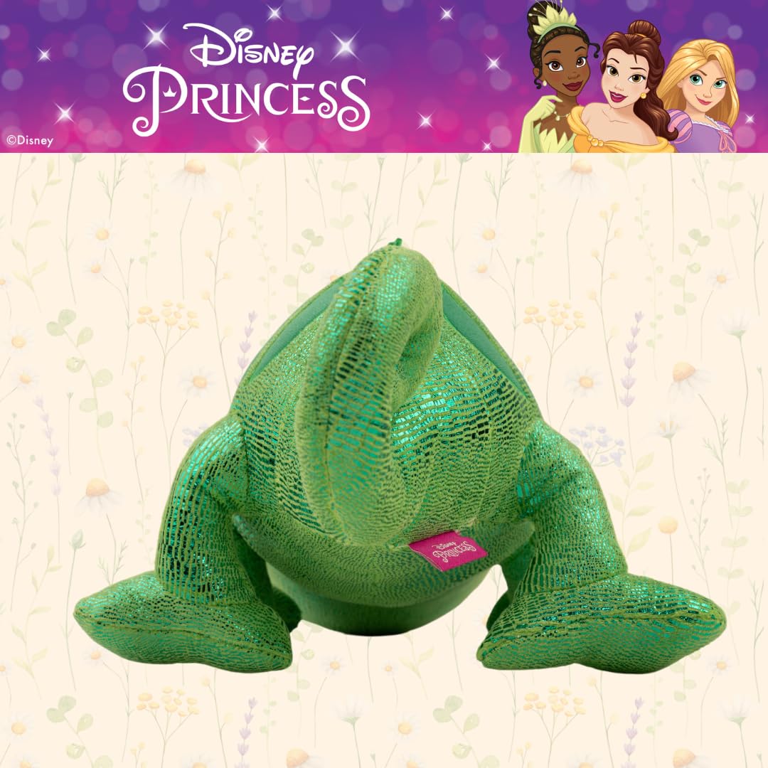 Franco Disney Princess Tangled Rapunzel Pascal The Chameleon, Bedding Super Soft Plush Cuddle Pillow Buddy, (Officially Licensed
