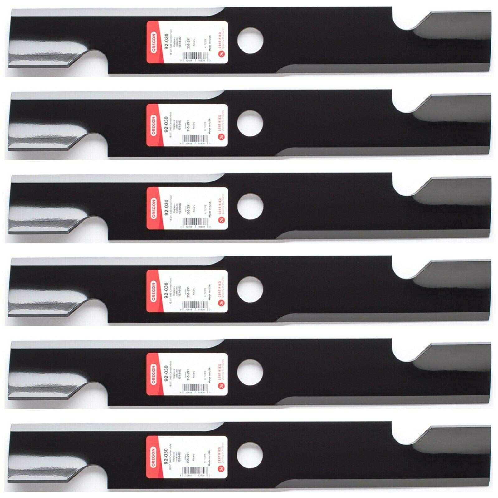 6Pk Oregon 192-030 Blade For Exmark 52' Radius X-Series Rax691Gka524A3