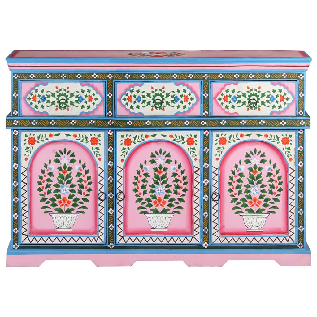 vidaXL Hand-Painted Sideboard