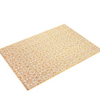 Nicole Miller New York Patio Country Danica Transitional Geometric Indoor/Outdoor Area Rug, Yellow/White, 6'6'X9'2'