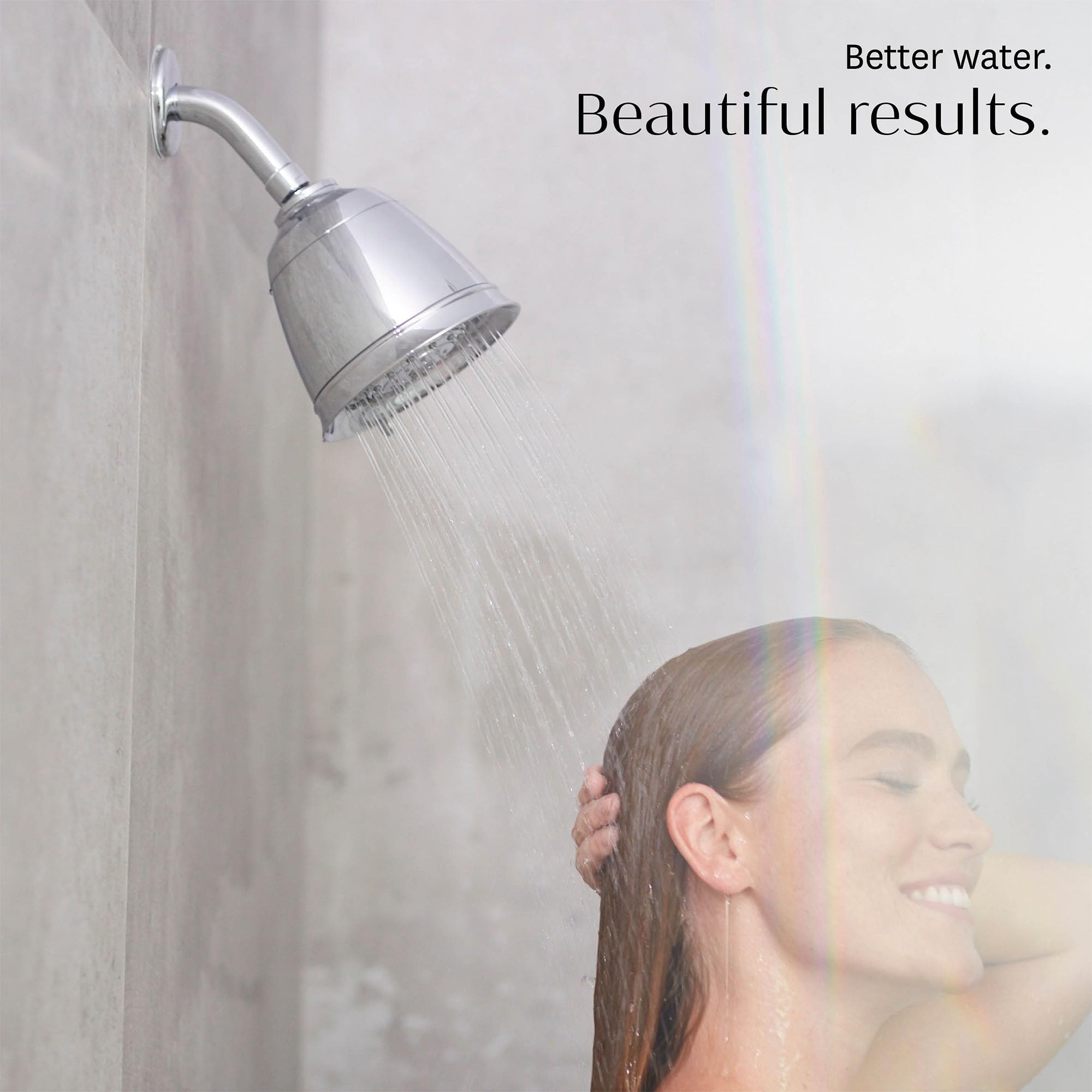 T3 Source Showerhead | Adjustable Chrome Shower Head With Chlorine Filter | Copper, Zinc, And Calcium Water Mineral Filter Reduc
