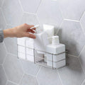Vihax Stainless Steel Wall Hanging Bathroom Shower Caddy Basket Shelf for Bathroom Sink Sponge Holder, Shampoo, Cosmetic Liquid