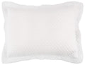Rizzy Home | BQ4521 | Cotton King Sham | 20"x36" White/Neutral/ Solid