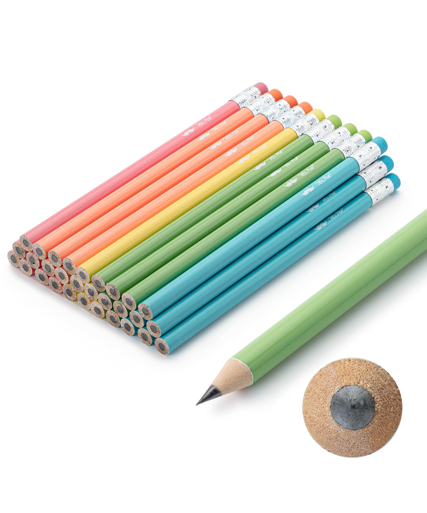 Mr. Pen- Jumbo Pencils, 30 Pencil, Fat Pencils For Kids Ages 2-4, Kindergarten Pencils, Thick Pencils For Kids Aes 4-8, Preschoo