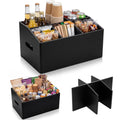 Ferrochef 6section Snack Organizer with Removable Dividers for Countertop