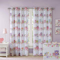 Mi Zone Kids Wise Wendy Blackout Curtain For Bedroom, Casual Grommet Red Window Curtain For Living Room Family Room For Kids, No