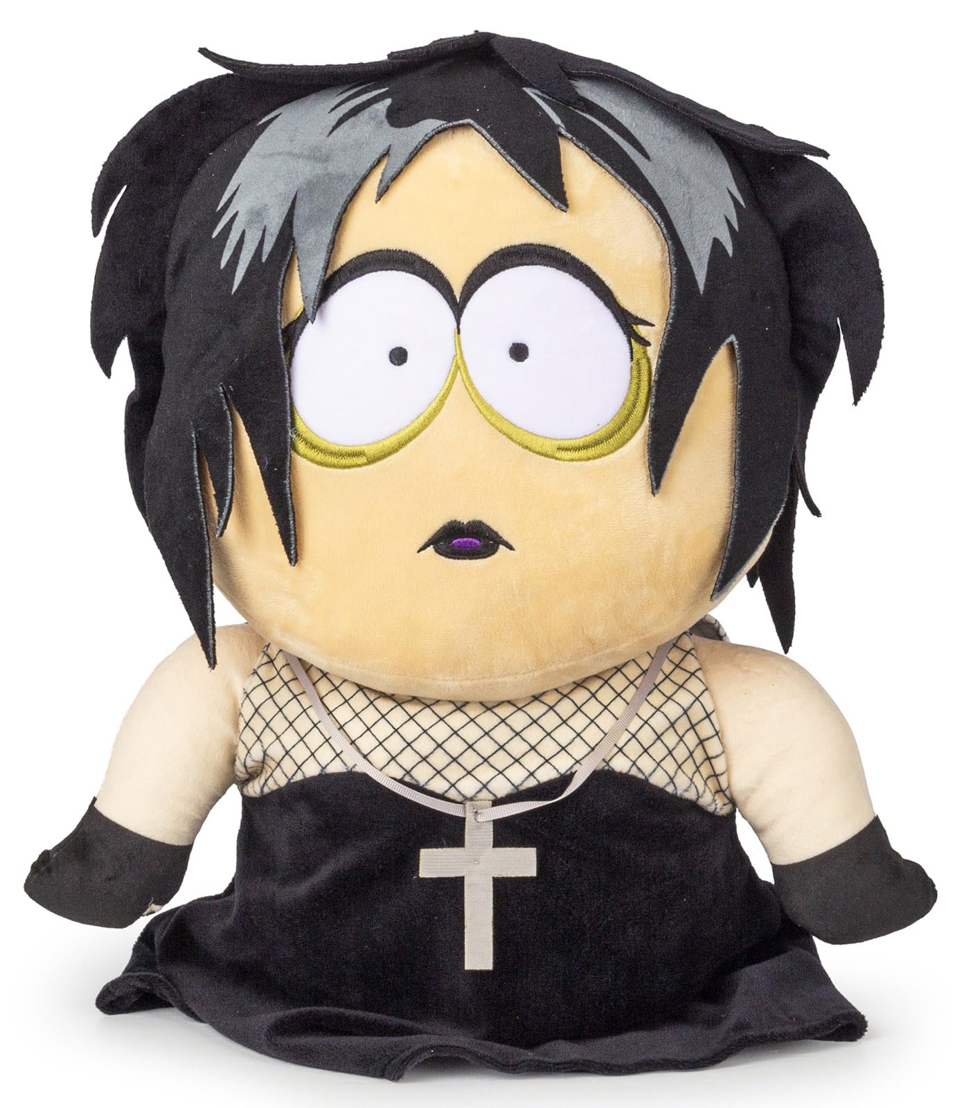 South Park Goth Kid Henrietta Plush Pillow Buddy - Super Soft Character Pillow - Polyester Microfiber, 23 Inches