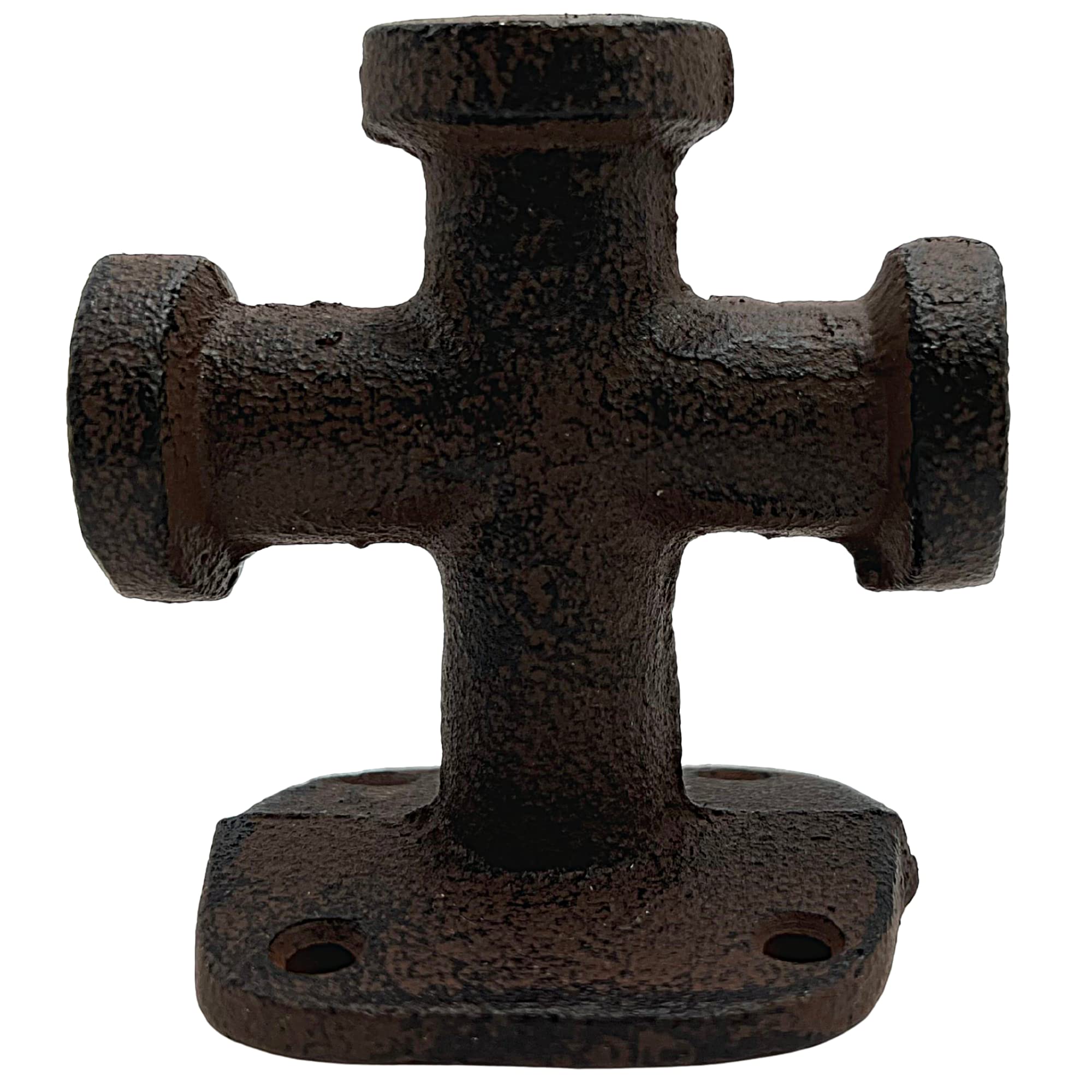 Needzo Cast Iron Nautical Paperweight For Office Desk And More, Bollard Hook Accessory For Beach House And Themed Homes, 3.25 In