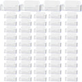 Thenshop 64 Pack Business Card Holder Desktop Business Card Stand Acrylic Holder Stand Clear Postcard Display For Home Office De