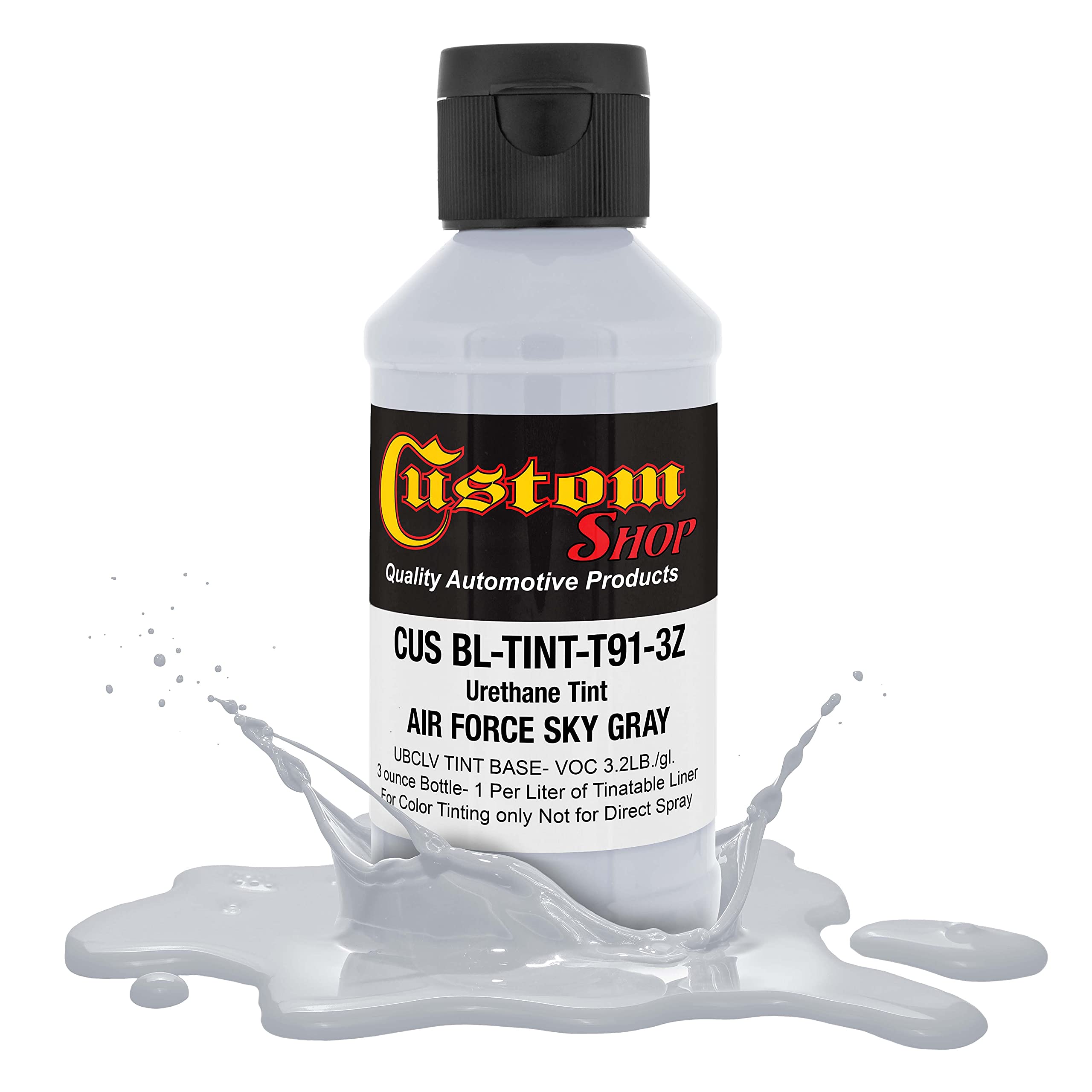 Custom Coat Camouflage Series 3 Ounce (Air Force Gray Federal Standard Color #36473) Urethane Tint Concentrate For Tinting Truck