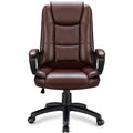 Ofika Home Office Chair, 400Lbs Big And Tall Chair Heavy Duty Design, Ergonomic High Back Cushion Lumbar Back Support, Computer Desk Chair, Adjustable Executive Leather Chair With Armrest