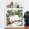 Self-Adhesive Dresser Sticker, Peel and Stick Furniture Skin, Removable Shelf Unit Decals Sticker (004, Expedit/Kallax)
