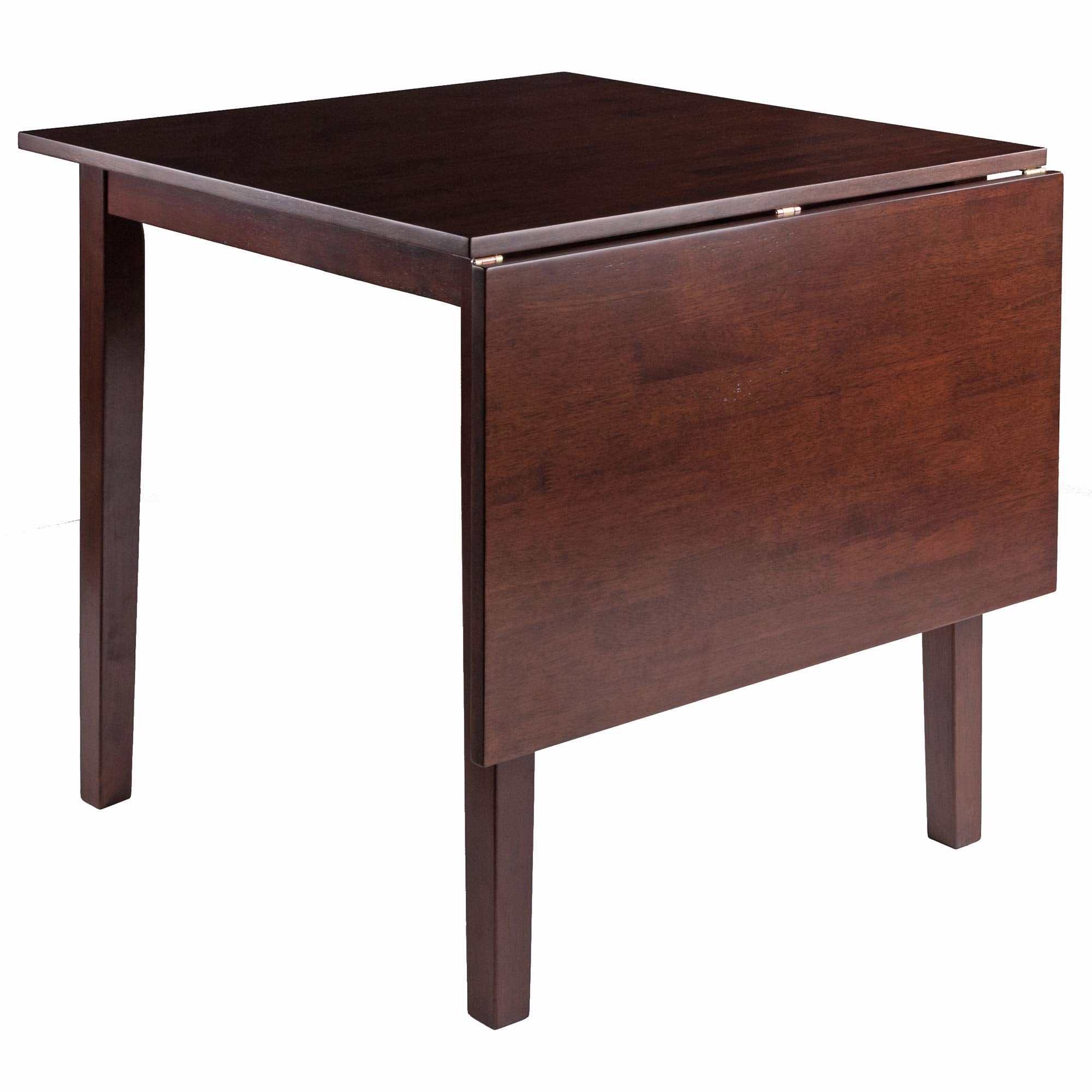 Winsome Wood Perrone Drop Leaf Dining Table, Walnut