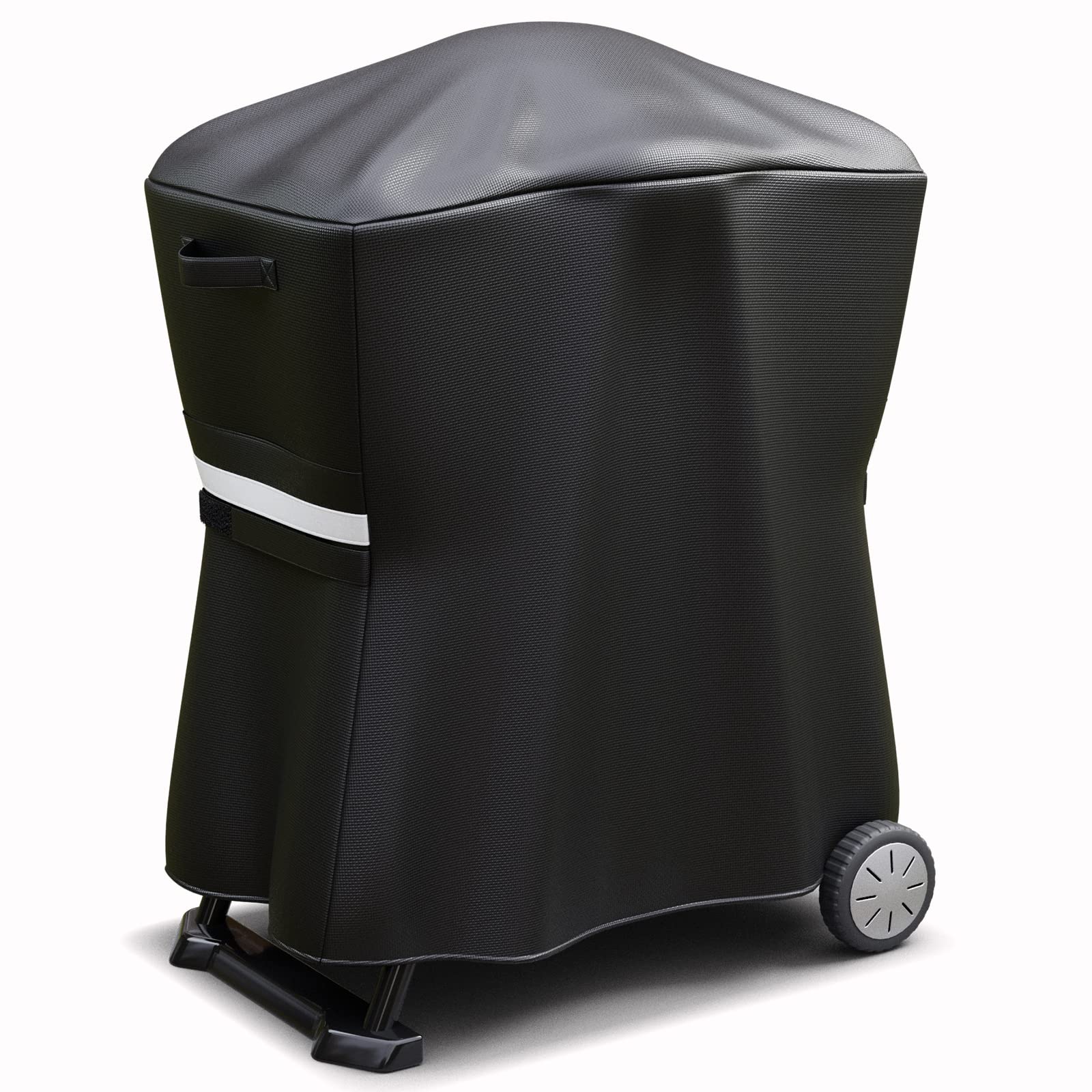 Qulimetal 7113 Grill Cover For Weber Q100 Q120 Q1000 Q1200 Q200 Q220 Q2000 Q2200 Q2400 Series Gas Grills, Heavy Duty Bbq Gas Gri