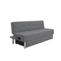 Serta Walton convertible Sofa Sleeper Microfiber, charcoal
