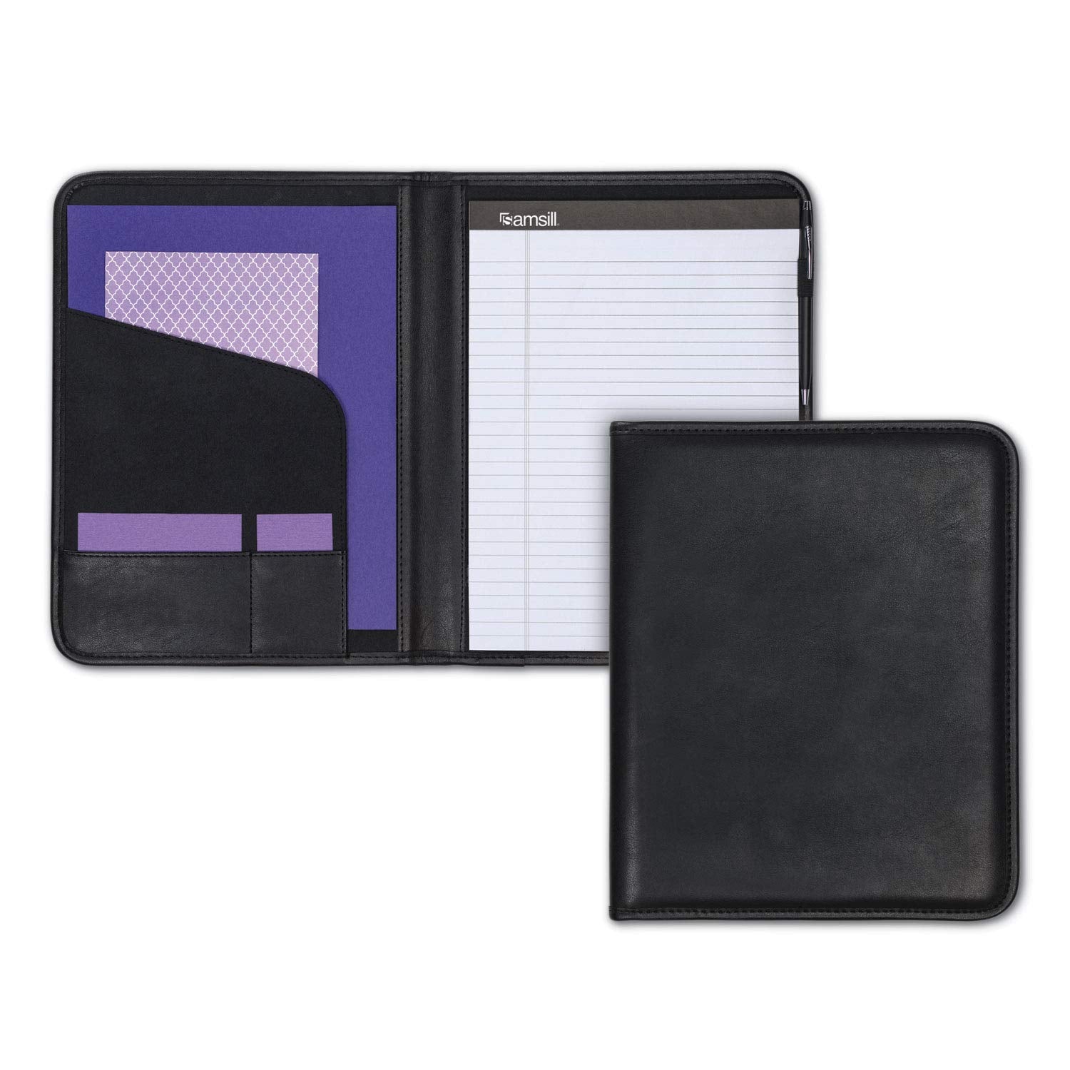 Padfolio Profssnal Leather Blk