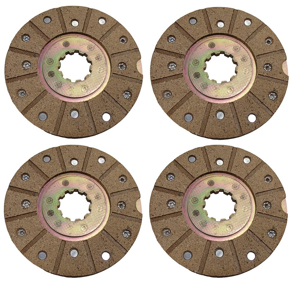 Reliable Aftermarket Parts Our Name Says It All Raparts Set Of Four New (1099598R91) Fiber Brake Disc Fits Case/International Ha