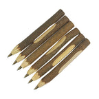 Sipliv Handmade Wooden Ballpoint Pen Creative Original Ecological Wood Pen Short Style (About 5 Inches, 13 Cm) - 6 Pcs