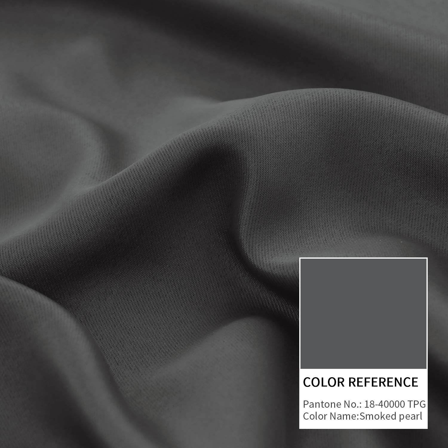 Bgment Grey Curtains For Living Room 72 Inch Length 2 Panels - Thermal Insulated Curtains For Bedroom Rod Pocket And Back Tab Room Darkening Curtains, 42 X 72 Inch, Dark Grey