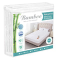 Queen Size Cooling Waterproof Mattress Protector Pad Cover,Breathable Fitted Sheet Style Deep Pocket-Soft Bed Mattress Protector