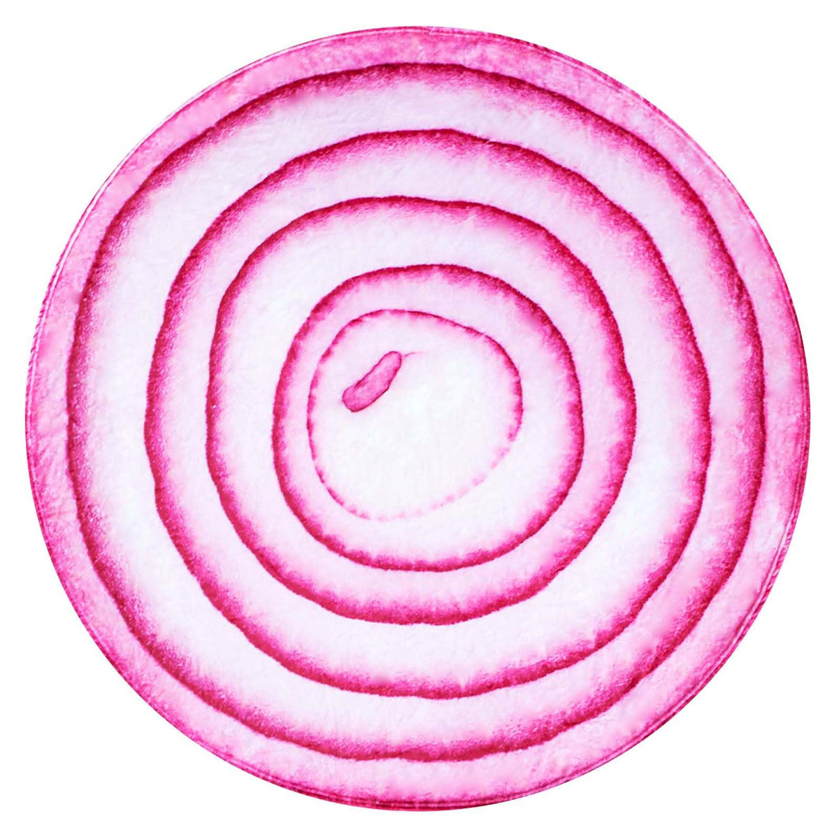 Excervent Realistic Onion Rings Blanket, 290 Gsm Funny Realistic Food Blanket, Novelty Super Soft Flannel Throw Blankets, 60 Inc