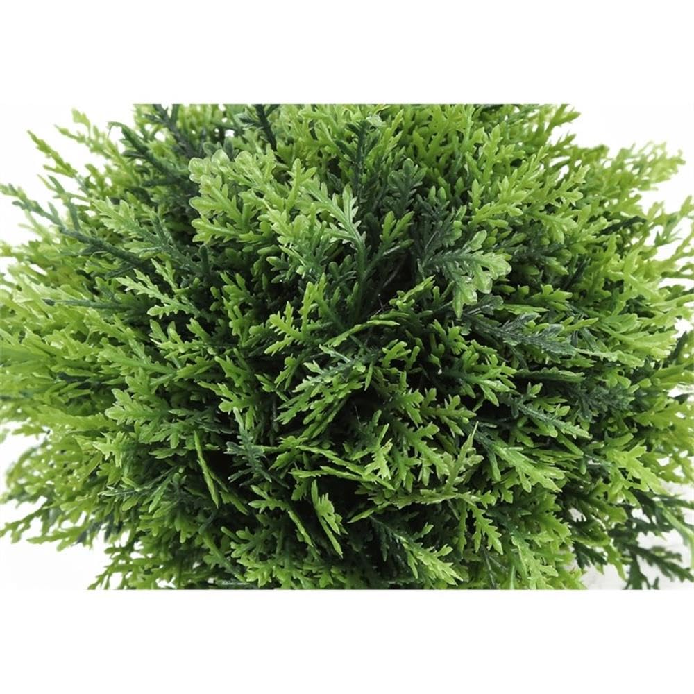 Monarch Specialties I 9589 Artificial Plant, 5' Tall, Grass, Indoor, Faux, Fake, Table, Greenery, Potted, Set of 3, Decorative, Green Plants, Grey Pots