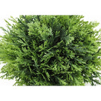 Monarch Specialties I 9589 Artificial Plant, 5' Tall, Grass, Indoor, Faux, Fake, Table, Greenery, Potted, Set of 3, Decorative, Green Plants, Grey Pots