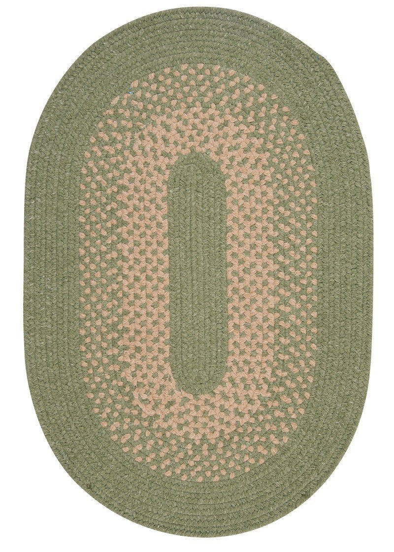 Jackson Round Area Rug, 12-Feet, Palm