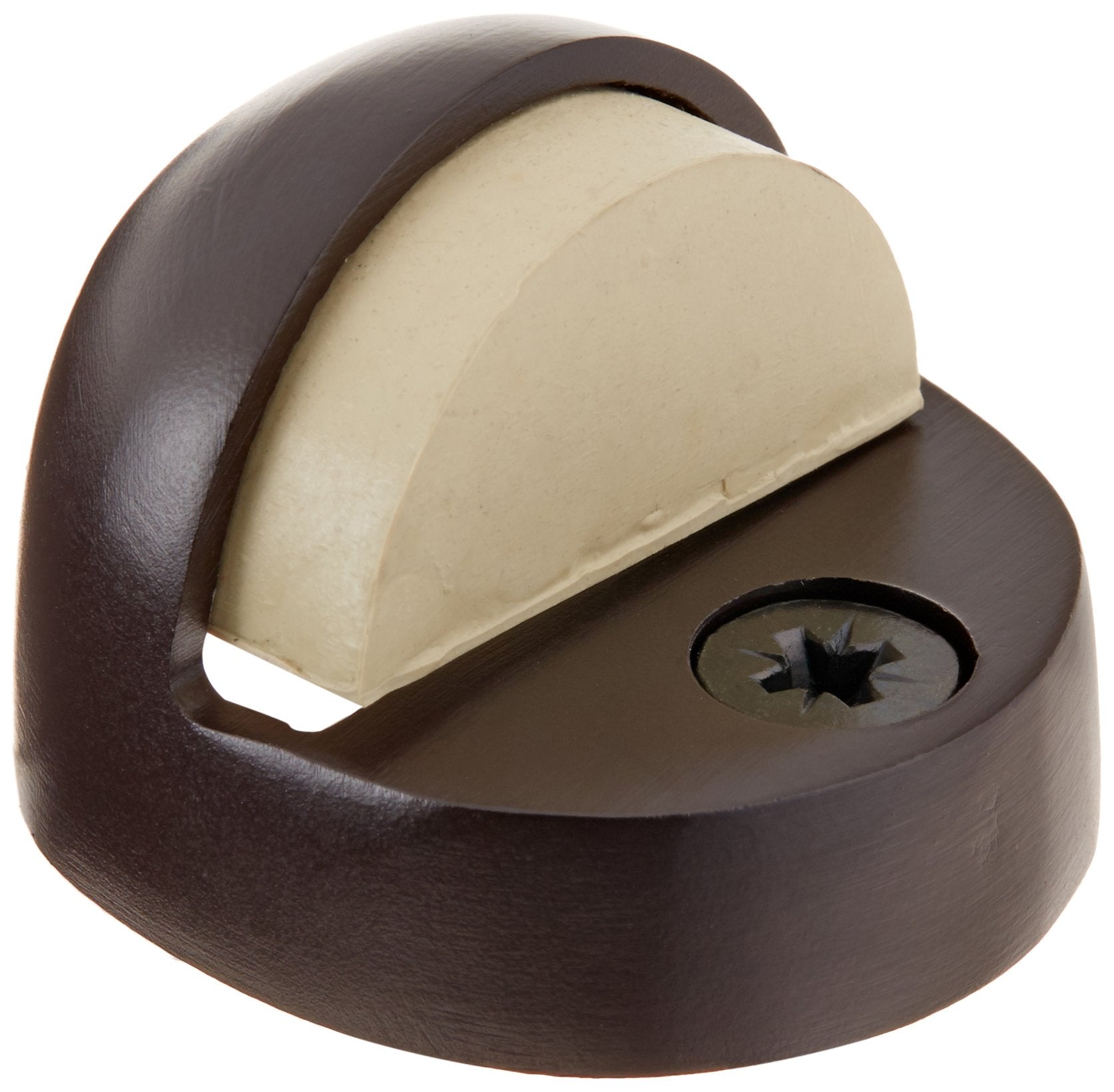 Deltana Dshp916U10B High Profile 9/16-Inch Base Height Solid Brass Dome Stop