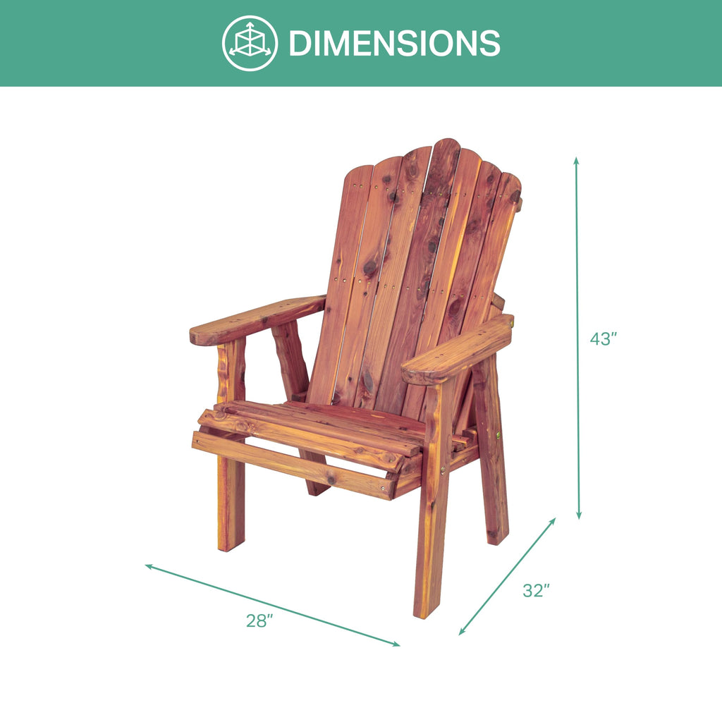 American Furniture Classics Stationary Chair, Natural Cedar