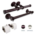 15 Bronze Contemporary Double Toilet Paper Holder