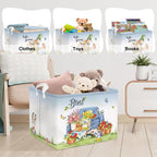 Clastyle Rectangle Butterfly Bird Flower 4Th July Gift Basket Daisy Sunflower Violet Tulip Shelf Basket Garden Truck Gnome Bunny