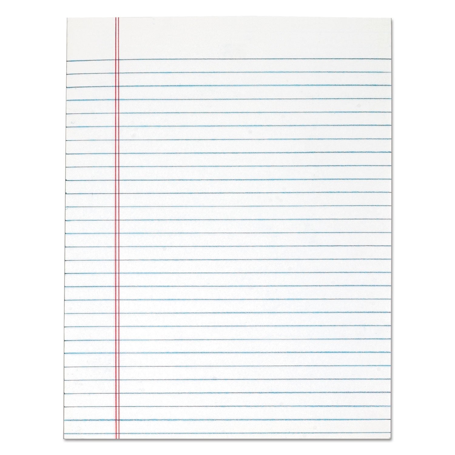 Tops The Legal Pad Writing Pads, Glue Top, 8-1/2' X 11', Legal Rule, 50 Sheets, 12 Pack (7523)