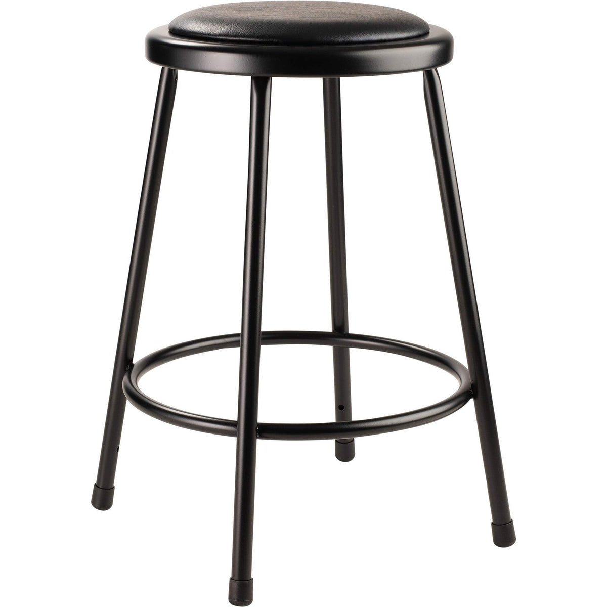 Nps 24&quot; Heavy Duty Vinyl Padded Steel Stool