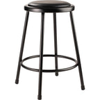 Nps 24" Heavy Duty Vinyl Padded Steel Stool