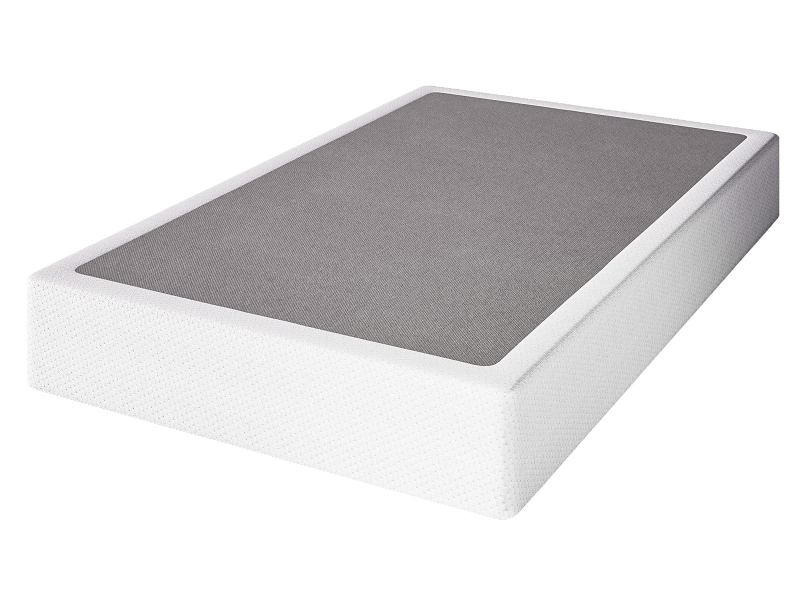 Rldvay Twin-Box-Spring, 9 Inch Metal Twin-Size Box-Spring Only, Heavy Duty Box Spring Twin With Fabric Cover, Easy Assembly, Non Slip, Noise Free