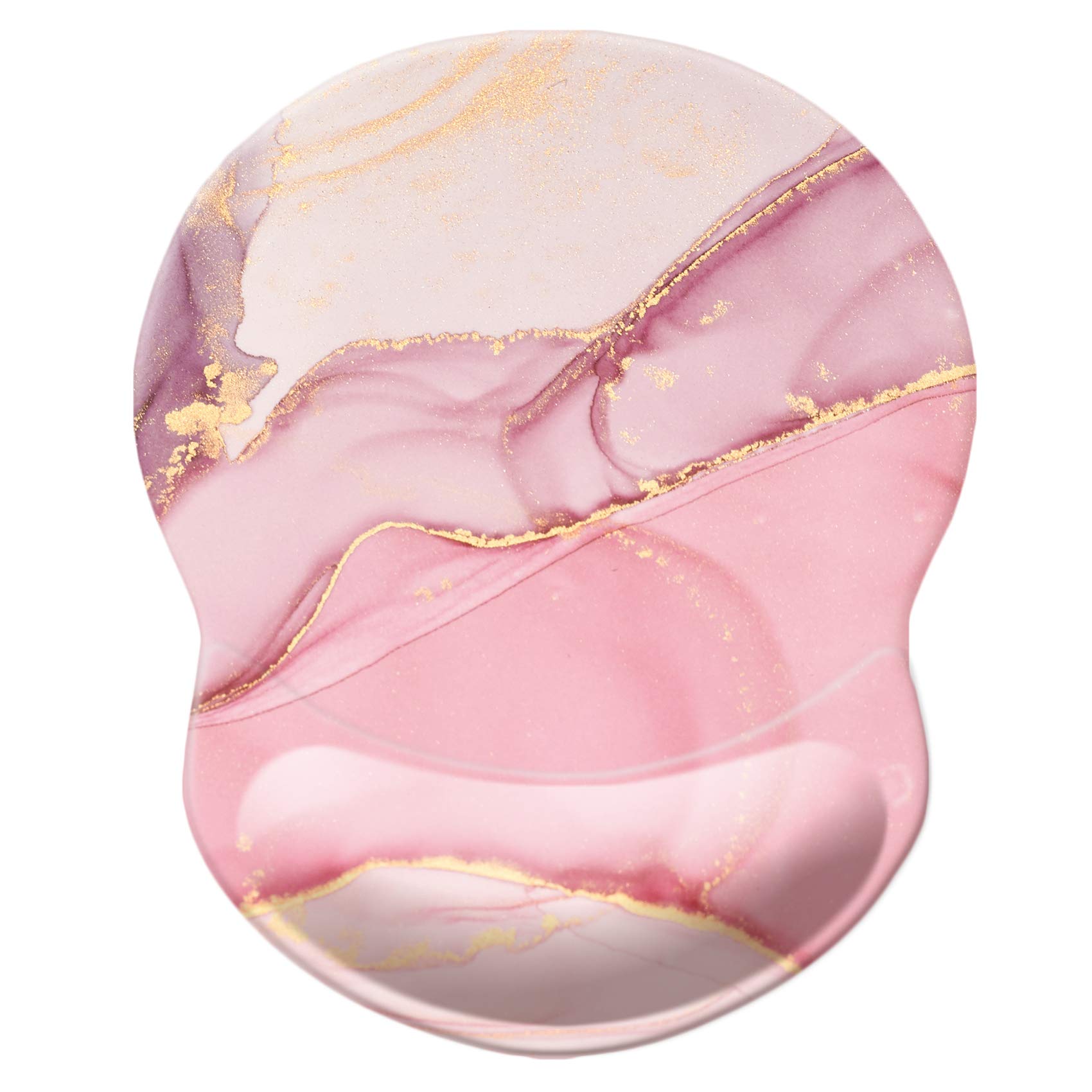 Mouse Pad With Wrist Support, Non Slip Mousepad Wrist Rest For Office, Computer, Laptop & Mac-Comfortable & Lightweight Ergonomi