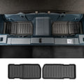 Maxzina Under Seat Storage Mat Compatible with 2022 2023 2024 2025 Ford Maverick Gasoline Under Seat Organizer Liner Second Row 