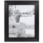 Lawrence Frames 746580 8x10 Durham Weathered Black Wood Picture Frame