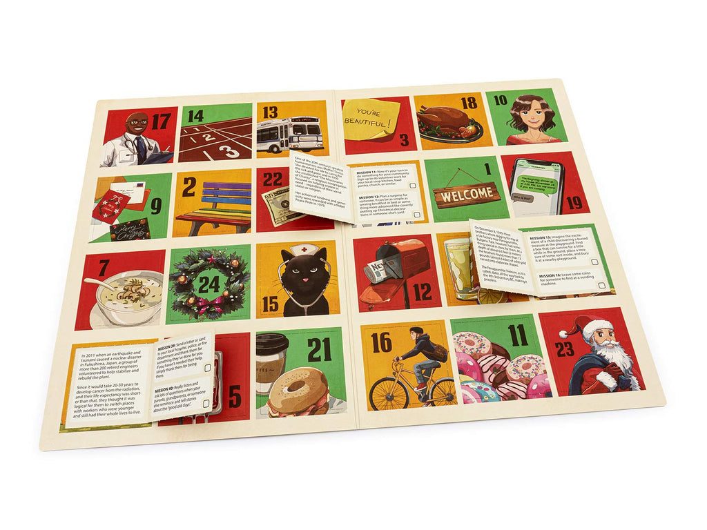 The Advent Calendar of Kindness - Let's make the world a better place this December