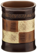 Popular Bath Resin Zambia Collection, Tumbler, Chocolate