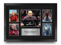 HWC Trading Patrick Stewart Star Trek Jean-Luc Picard 16 x 12 inch (A3) Printed Gifts Signed Autograph Picture for TV Show Fans 