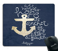Smooffly Mouse Pad Bible Verse - We Have This Hope As An Anchor For The Soul Hebrew 6:19 Theme Pattern