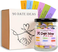 ARUZEN 90 Date Ideas in A Jar Date Night Ideas, Color Coded Date Ideas, Valentines Day Gifts for Him, Date Night Ideas, Couples 