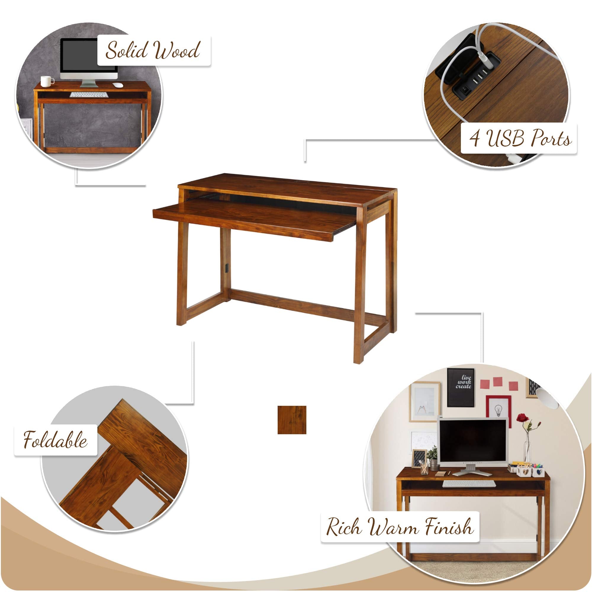 Casual Home Folding Desk