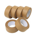 Lichamp Brown Packing Tape, Kraft Paper Tape Brown Gummed Tape For Packing Boxes, Shipping Cardboard And Carton Sealing, 6 Rolls